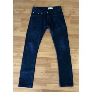 Gustin #353 Indigo x Indigo Superlight Selvedge Jeans 31 Japanese Denim USA